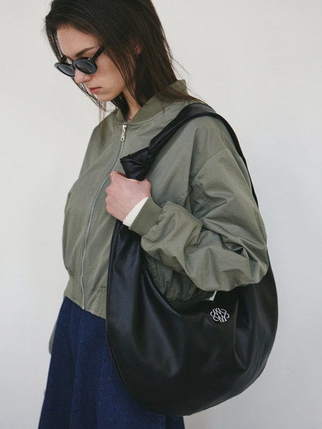 NICOLE SHOULDER KNOT BAG_BLACK