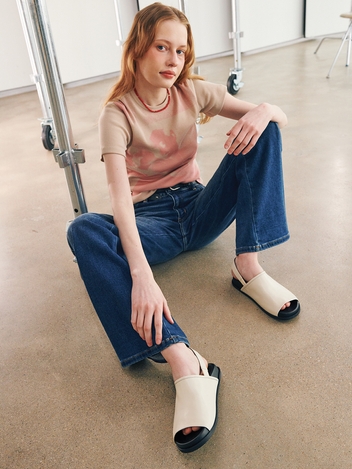IS_231440_Toe Open Buckle Clog (2COLOR)