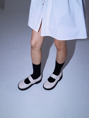 Hani Mary jane shoe / ivory