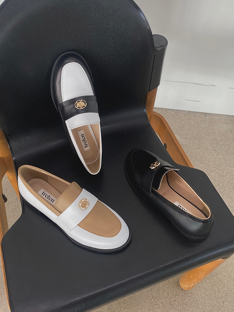 Round toe Flat Loafers (3 colours)