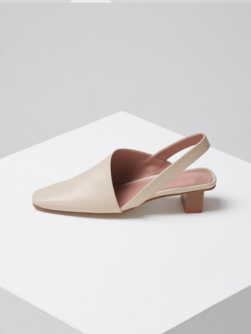 Triangle slig-back(Fog beige)