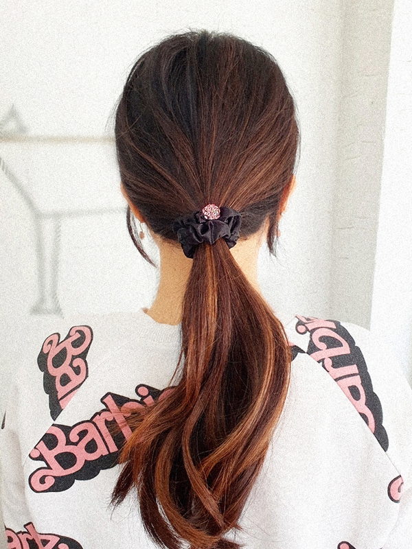 RACOHA | Dazzle cubic ball Hair String 데즐 큐빅볼 헤어슈슈(곱창밴드,머리끈) Dazzle cubic ball Hair String 데즐 큐빅볼 헤어슈슈... 