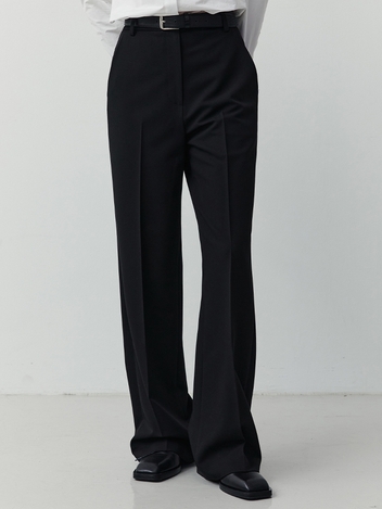 CLASSIC SINGLE SLACKS - BLACK