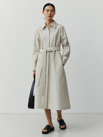 CLASSY HIDDEN DRESS - BEIGE