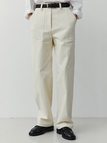 FLIP FATIGUE PANTS - ECRU
