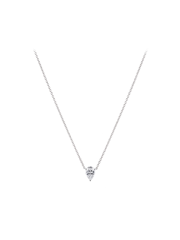 1.0CT Drop necklace