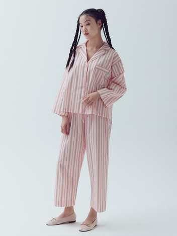 [4505-BCSHP] 발렌파자마(women) Peach