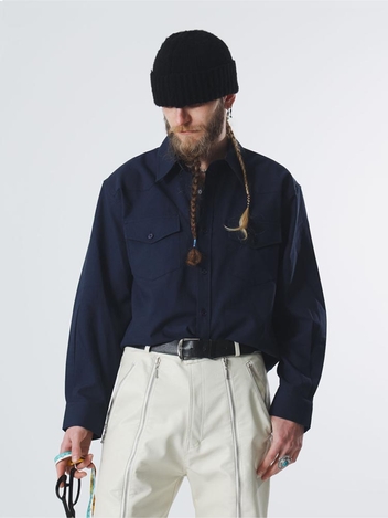 BASIC WESTERN SHIRT / 3 colors