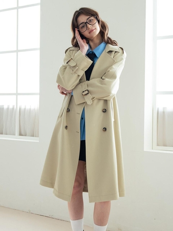 WED_Classic trench coat_BEIGE