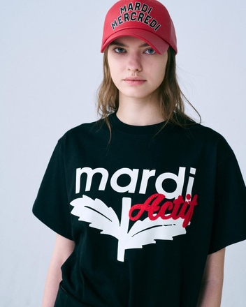 T-SHIRT ACTIF BLOOMMARDI_BLACK RED
