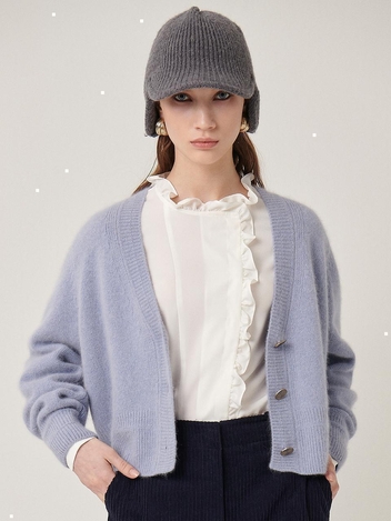 [HUNCH] SOFT ANGORA KNIT