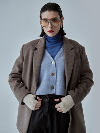 [HUNCH] SINGLE BREASTED LINER QUILTING JACKET