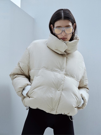 [HUNCH] OVERFIT HIGHNECK GOOSE DOWN JUMPER