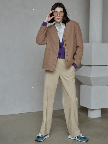 [HUNCH] CORDUROY WIDE PANTS