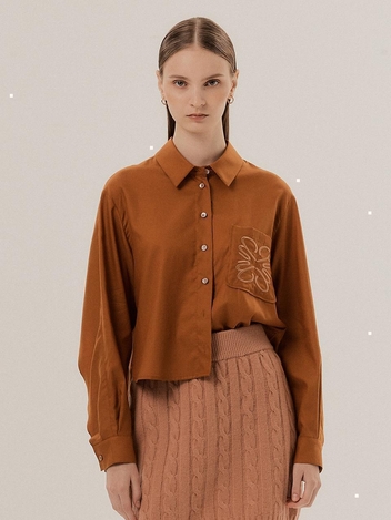 [HUNCH] BACK PANEL DOLMAN SLEEVE SHIRT