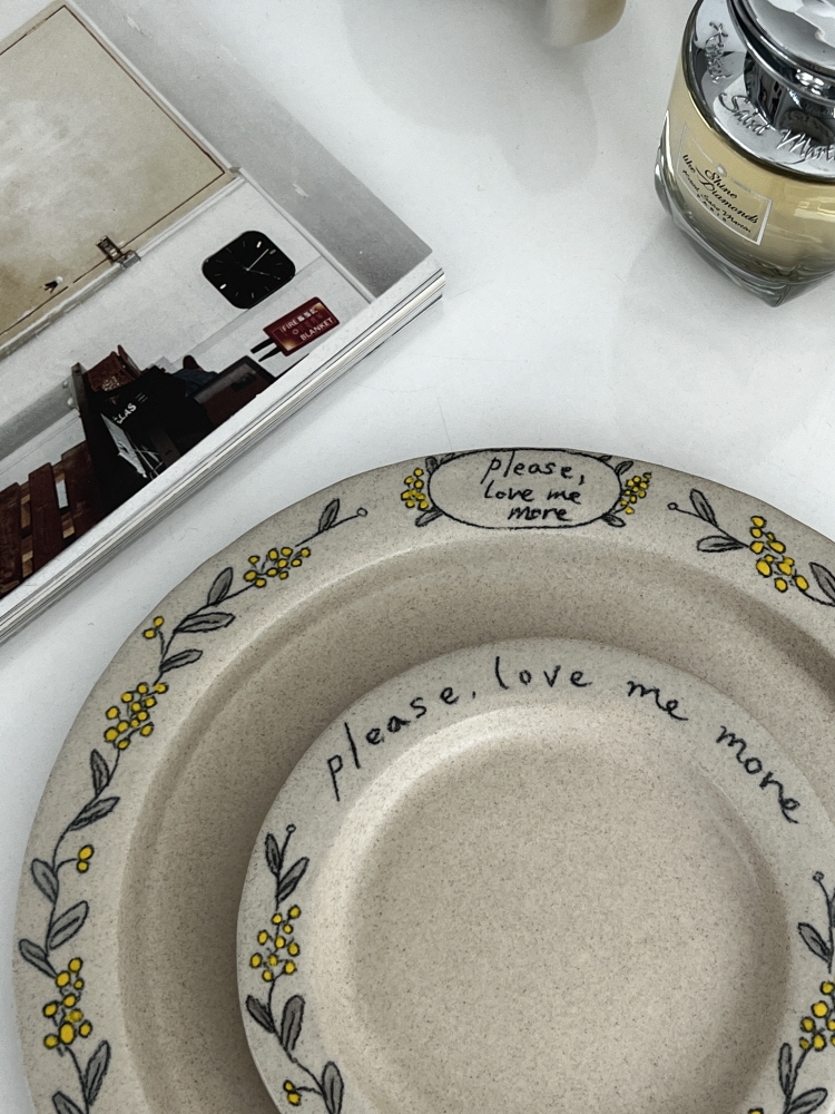 love me more_salad plate