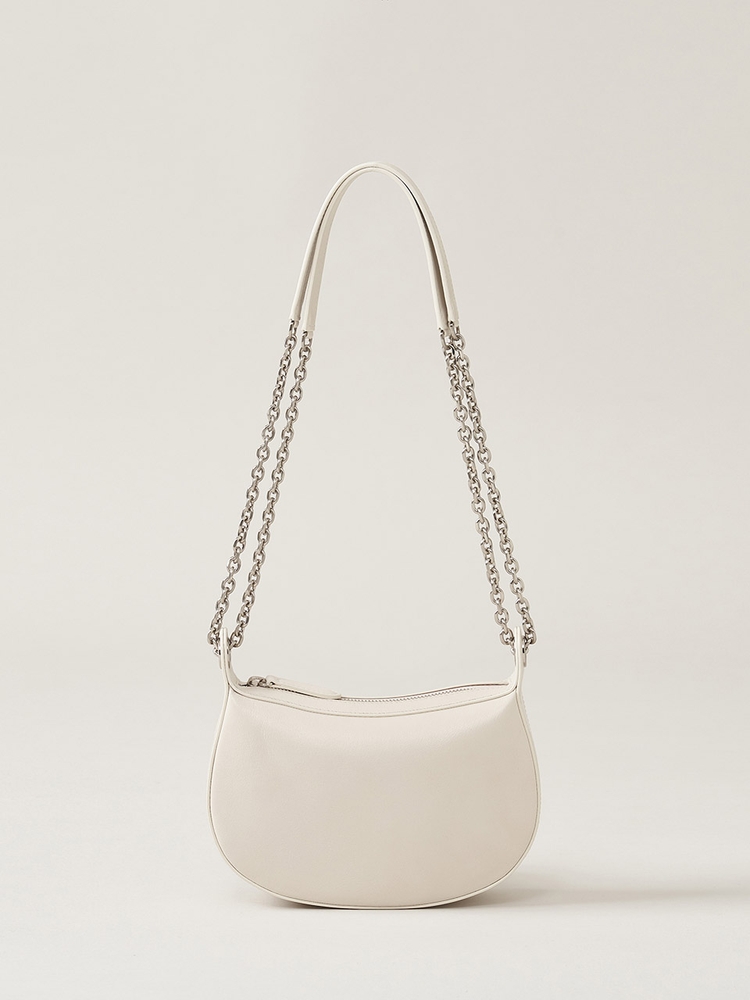 Debby small chain bag-Pearl ivory 데비 스몰체인백 펄 아이보리