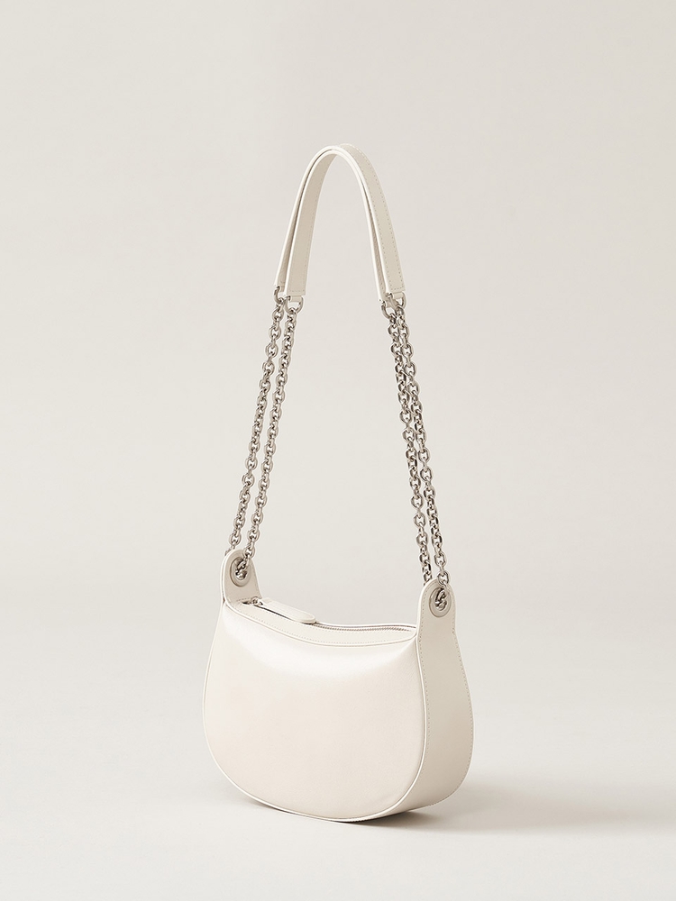 Debby small chain bag-Pearl ivory 데비 스몰체인백 펄 아이보리