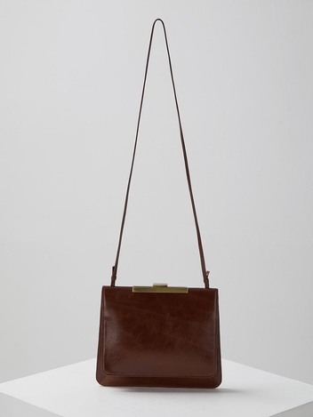 Double flat bag(Vintage wood)