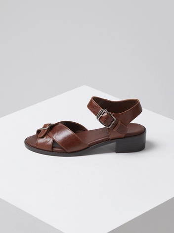 Belted sandal(Vintage wood)
