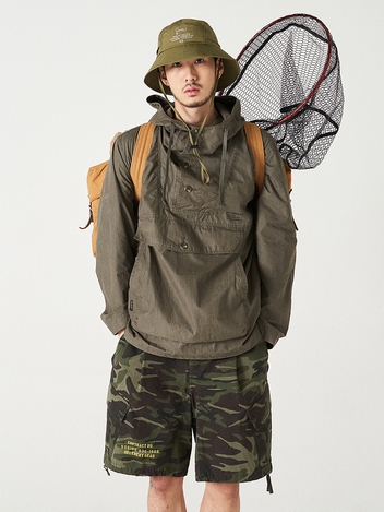 우드랜드 후드 아노락 (KHAKI)