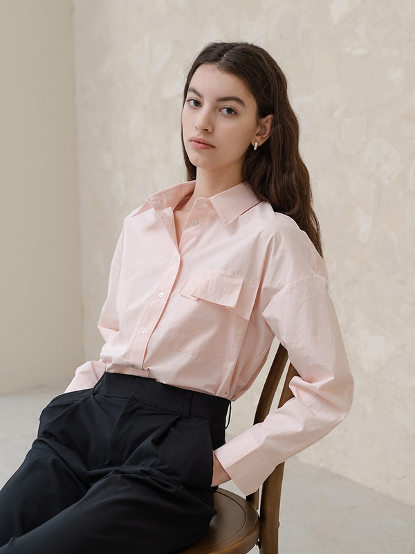 Coral Pink Signature Shirt