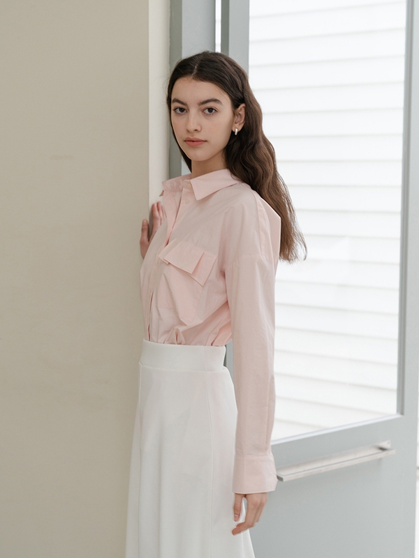 Coral Pink Signature Shirt