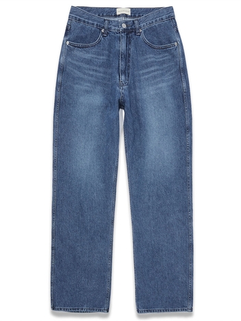 Isko wide denim pants (light blue)
