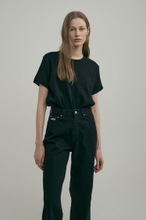 Waffle Tee : Black
