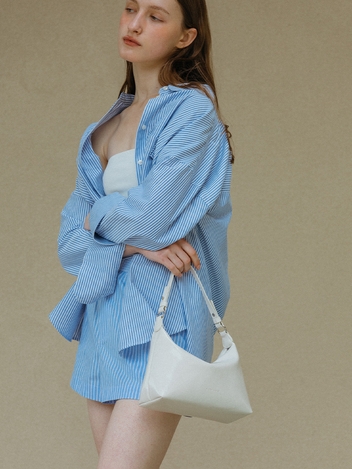 체인 미니 숄더백 Chain Mini Shoulder bag - 아이보리