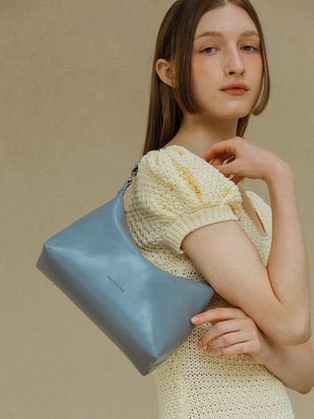 체인 미니 숄더백 Chain Mini Shoulder bag - 스카이블루