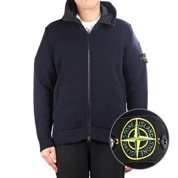 [스톤아일랜드] (7515531A3 V0020) 남성 와펜 후드 집업