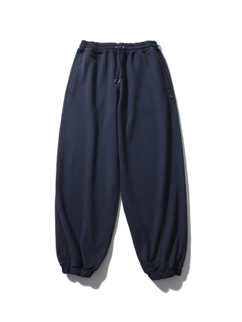 LOOSE SWEAT PANTS SAGE NAVY