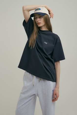 Basic Short Sleeve Tee : Navy