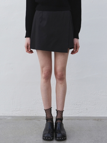 MINIMAL SKIRT PANTS_BLACK