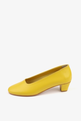 SINGLE LAYER PUMPS 5cm_YELLOW