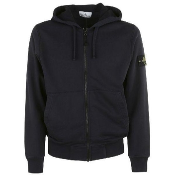 스톤아일랜드 23SS 64251 Cotton Fleece Garment Dyed Hooded Track Top 101564251 A0020 가먼트다잉 배지 후드집업 TMG715100 1679295500