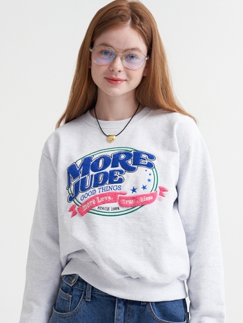 Jude boucle Sweatshirt 그레이