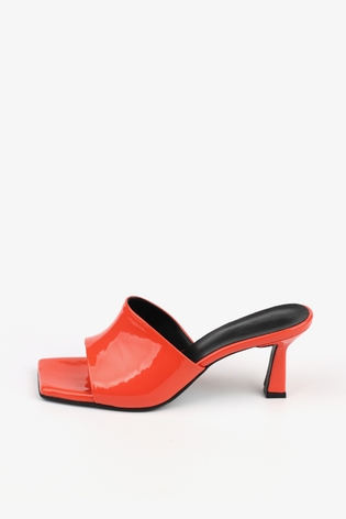 PATENT CLASSIC SANDAL 7cm_CRIMSON