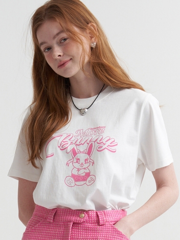 More rabbit t-shirt 2컬러