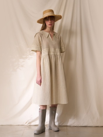 SOCIAL CLUB SEERSUKER DRESS