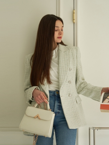 Adela bag_White Beige