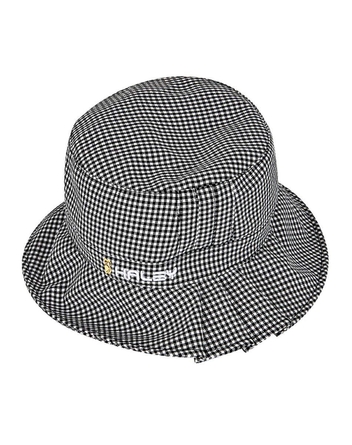 여성 부엉이 자수 버킷헷 블랙 HU-AC1008BK