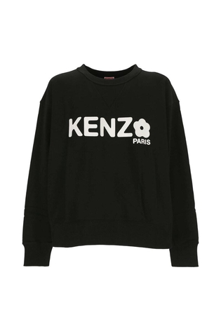 KENZO SS23 Kenzo Sweaters Black Sweatshirt FD55SW4844MF99J FD55SW4844MF99J