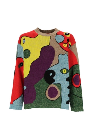 KENZO SS23 Kenzo Sweaters Sweater FD55PU3653CF83 FD55PU3653CF83