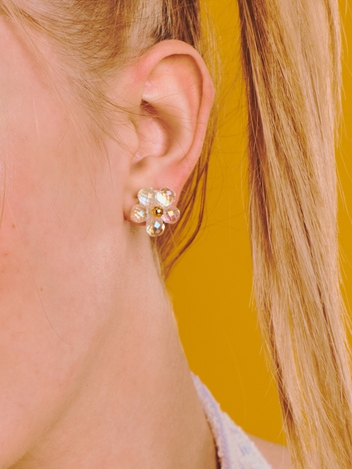 CM 1504 EARRINGS [WHITE]