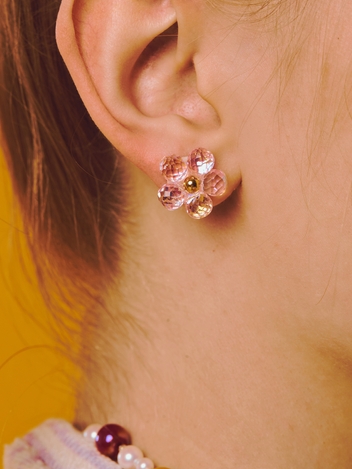 CM 1504 EARRINGS [PINK]
