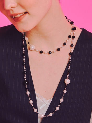 CM 1513 NECKLACE [BLACK]