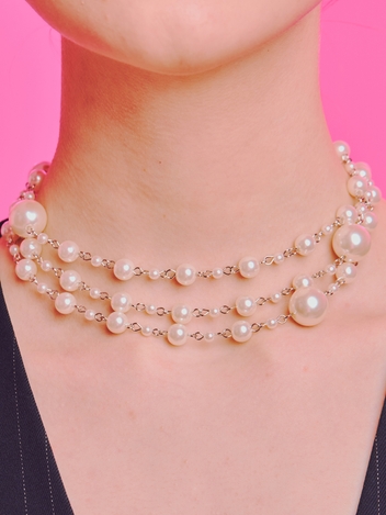 CM 1513 NECKLACE [WHITE]