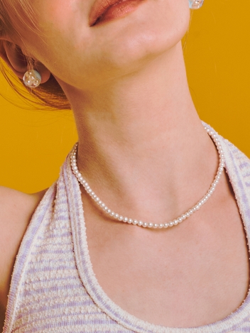 CM 1516 NECKLACE [WHITE]